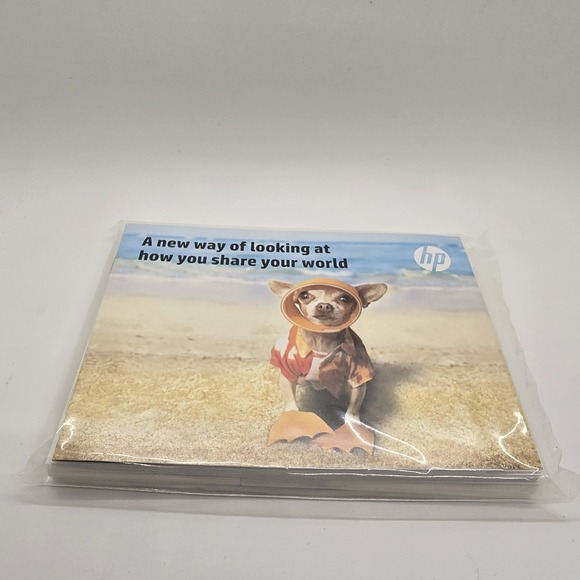 New HP Photo Card Pack 5x7 Paper w/ Envelopes (10) 4x6 Paper (5) SF791A Glossy - Picture 7 of 9